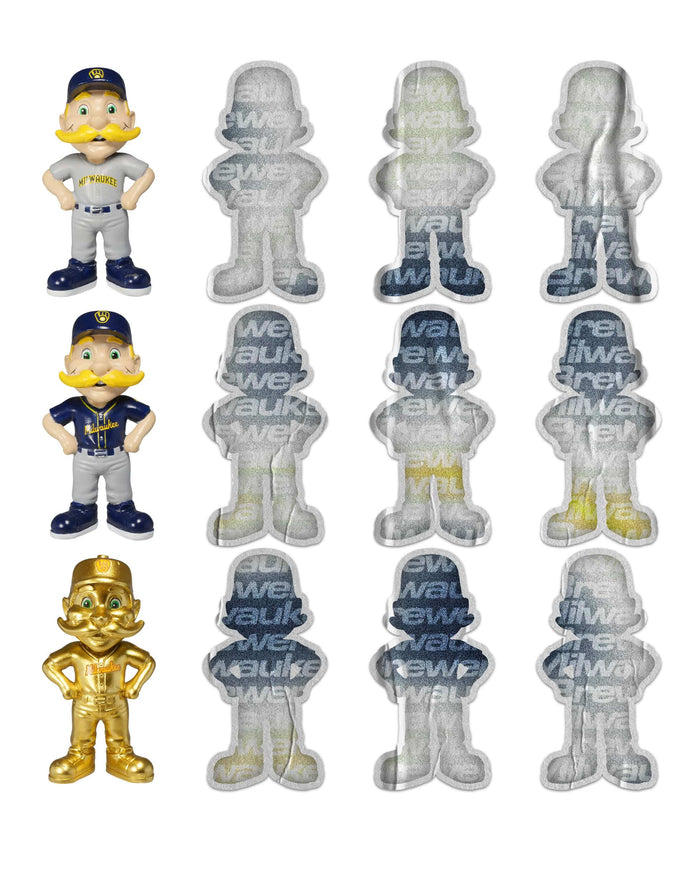 Milwaukee Brewers Mascot Bobblehead Advent Calendar FOCO - FOCO.com