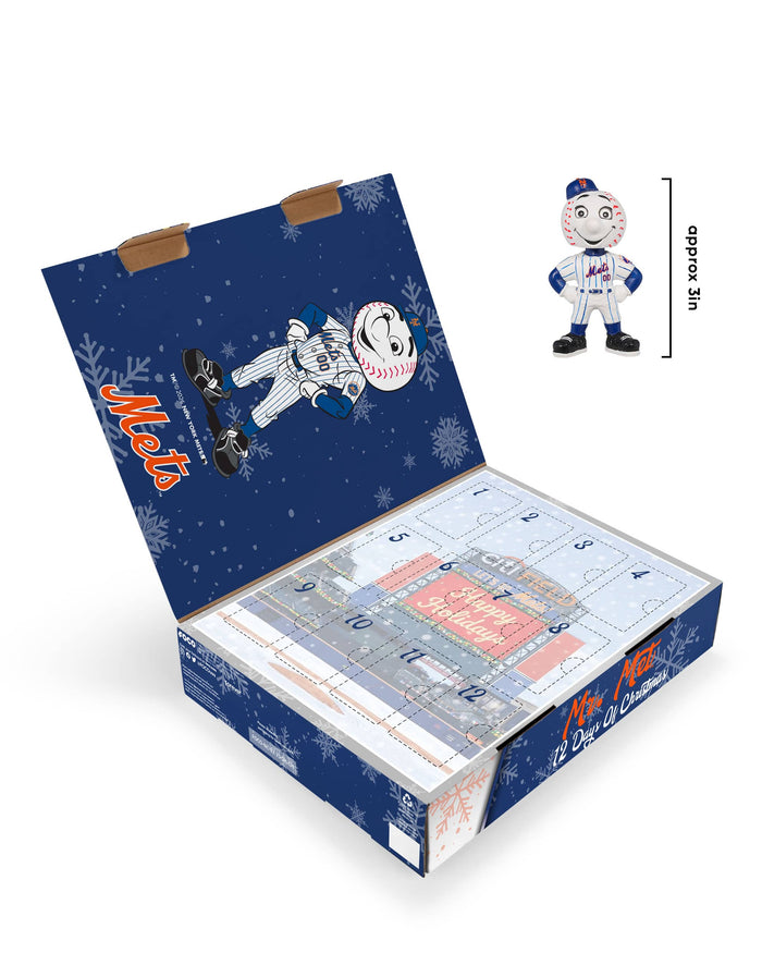 New York Mets Mascot Bobblehead Advent Calendar FOCO - FOCO.com