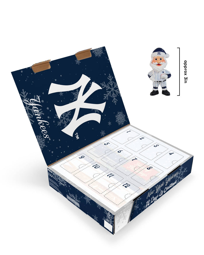 New York Yankees Mascot Bobblehead Advent Calendar FOCO - FOCO.com