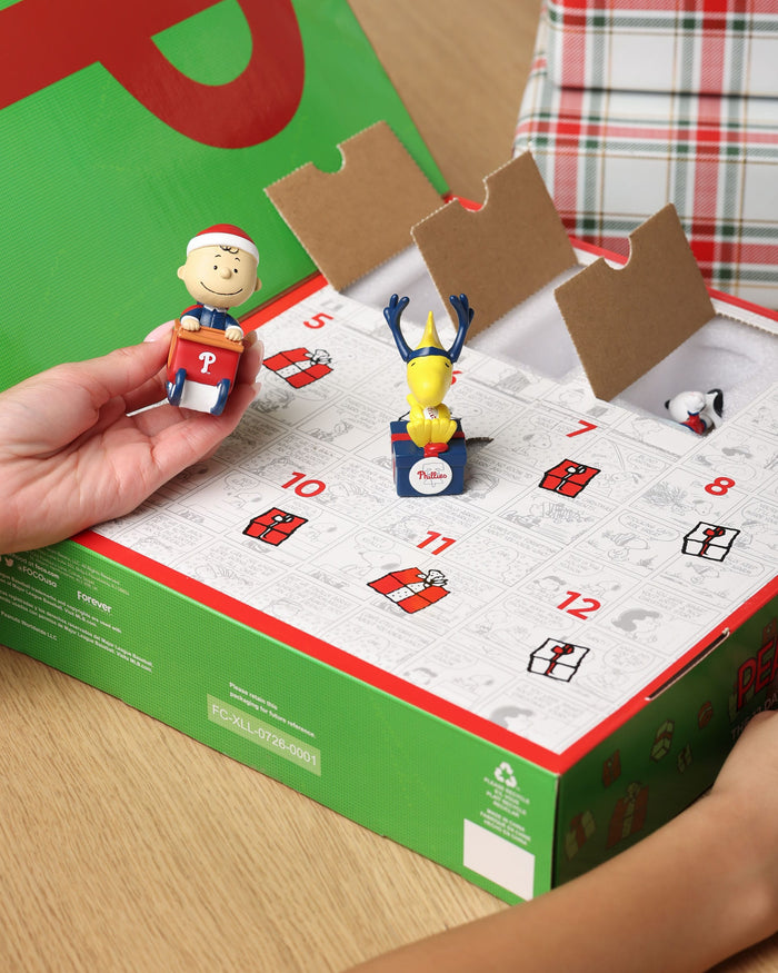 St Louis Cardinals Peanuts Bobblehead Advent Calendar FOCO - FOCO.com