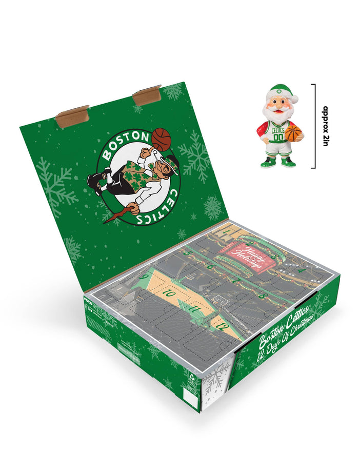 Boston Celtics Mascot Bobblehead Advent Calendar FOCO - FOCO.com