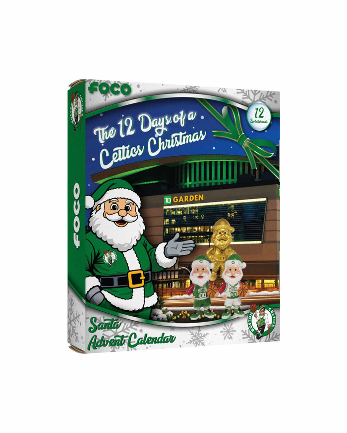 Boston Celtics Mascot Bobblehead Advent Calendar FOCO - FOCO.com