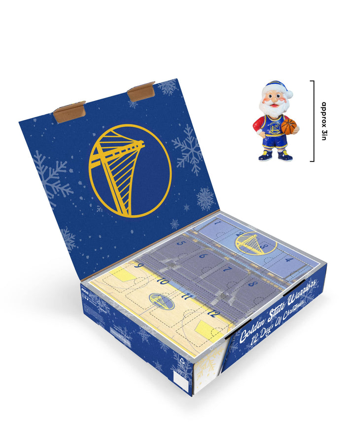 Golden State Warriors Mascot Bobblehead Advent Calendar FOCO - FOCO.com