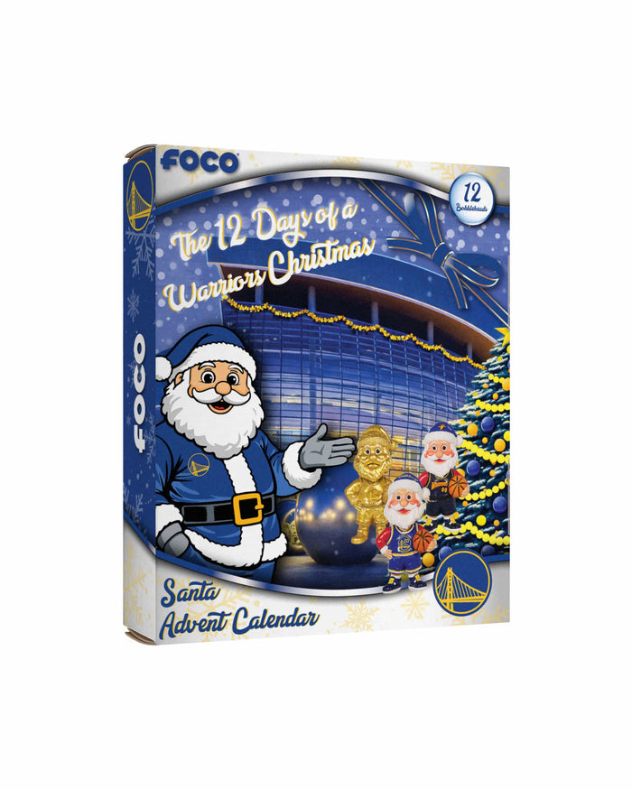 Golden State Warriors Mascot Bobblehead Advent Calendar FOCO - FOCO.com