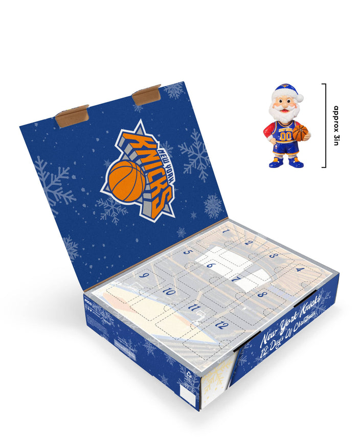 New York Knicks Mascot Bobblehead Advent Calendar FOCO - FOCO.com