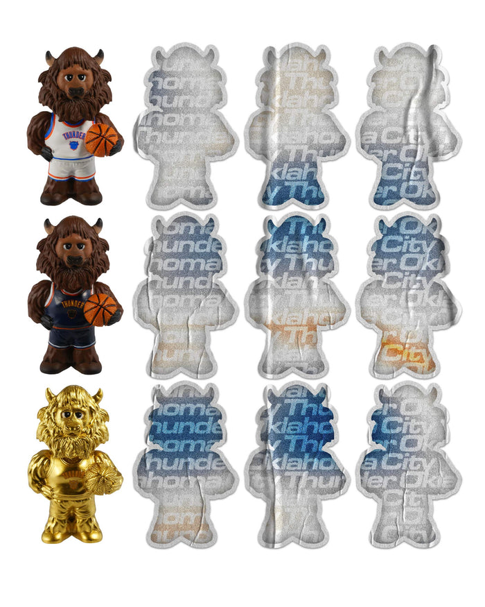 Oklahoma City Thunder Mascot Bobblehead Advent Calendar FOCO - FOCO.com