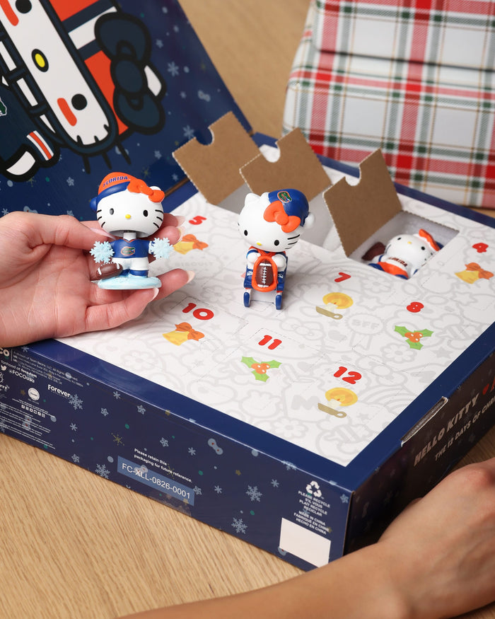 Ohio State Buckeyes Hello Kitty® Bobblehead Advent Calendar FOCO - FOCO.com
