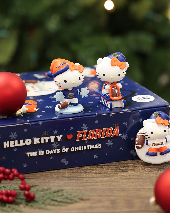 Ohio State Buckeyes Hello Kitty® Bobblehead Advent Calendar FOCO - FOCO.com