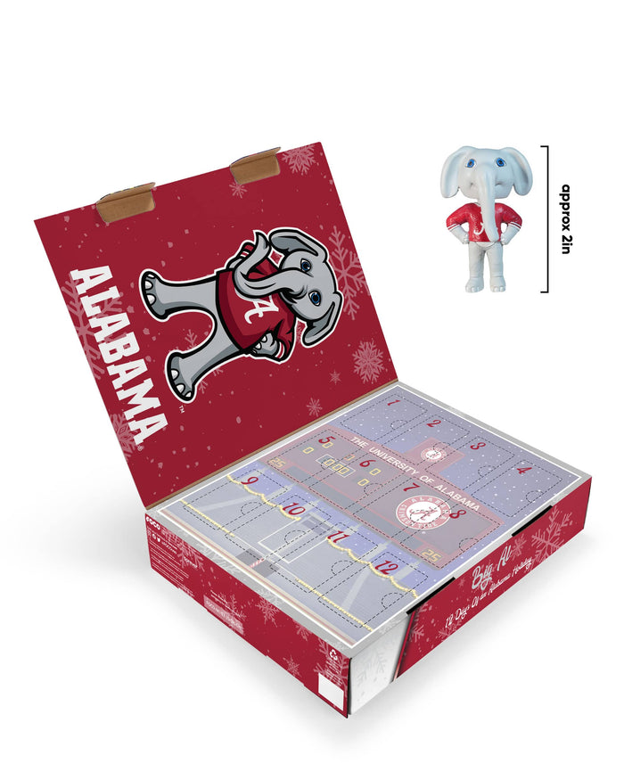 Alabama Crimson Tide Mascot Bobblehead Advent Calendar FOCO - FOCO.com