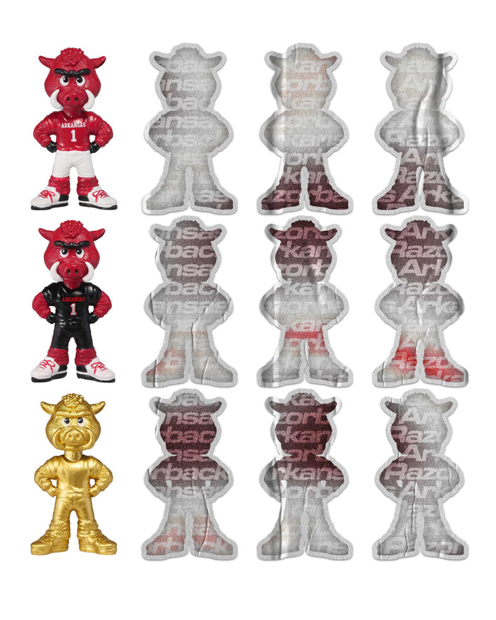 Arkansas Razorbacks Mascot Bobblehead Advent Calendar FOCO - FOCO.com