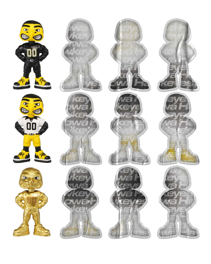Iowa Hawkeyes Mascot Bobblehead Advent Calendar FOCO - FOCO.com
