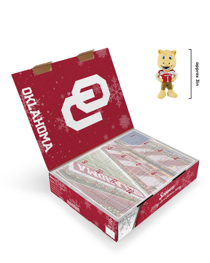 Oklahoma Sooners Mascot Bobblehead Advent Calendar FOCO - FOCO.com