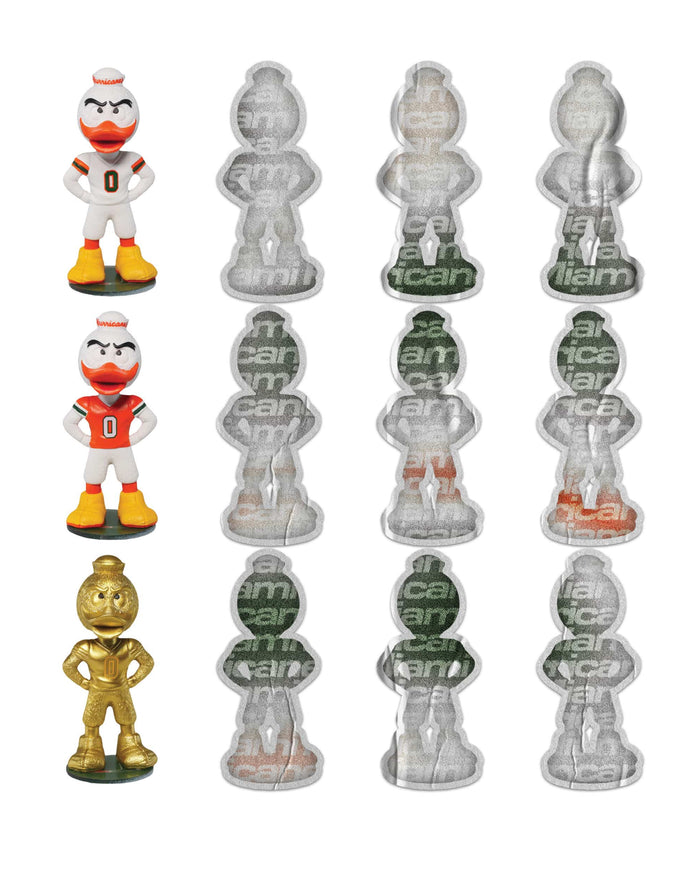 Miami Hurricanes Mascot Bobblehead Advent Calendar FOCO - FOCO.com