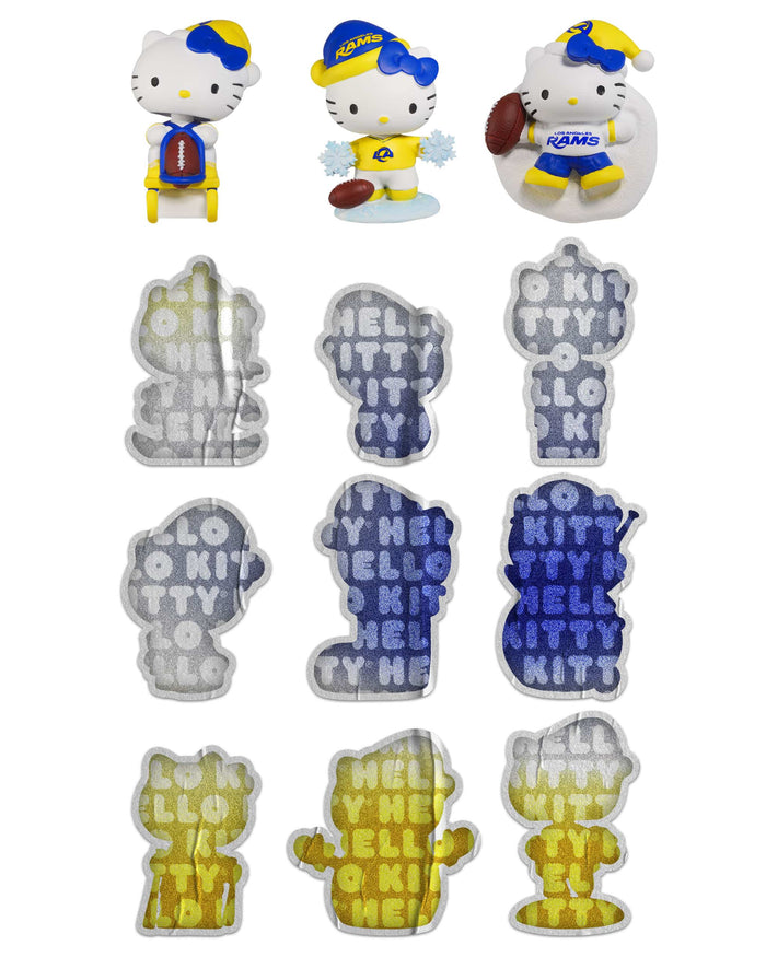 Los Angeles Rams Hello Kitty® Bobblehead Advent Calendar FOCO - FOCO.com