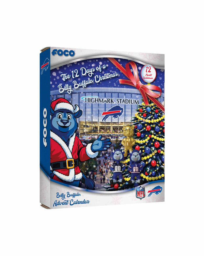 Buffalo Bills Mascot Bobblehead Advent Calendar FOCO - FOCO.com