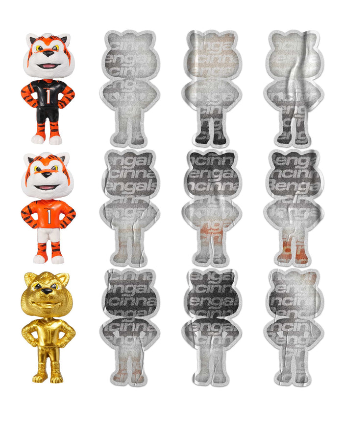 Cincinnati Bengals Mascot Bobblehead Advent Calendar FOCO - FOCO.com