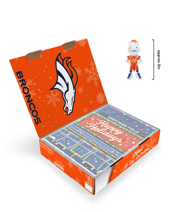 Denver Broncos Mascot Bobblehead Advent Calendar FOCO - FOCO.com