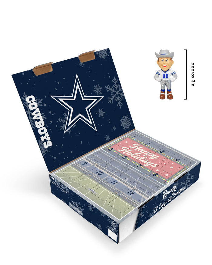 Dallas Cowboys Mascot Bobblehead Advent Calendar FOCO - FOCO.com
