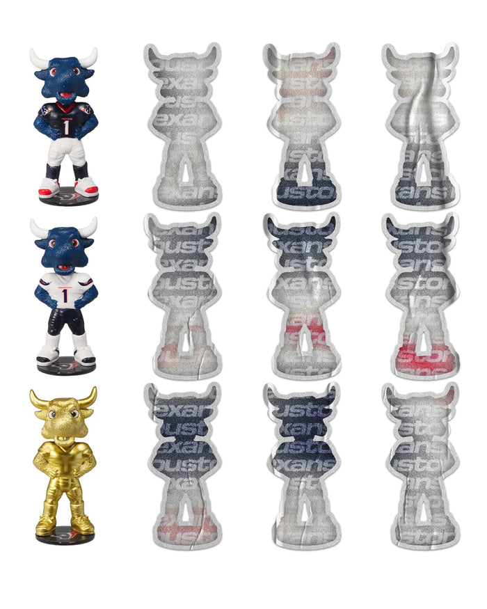 Houston Texans Mascot Bobblehead Advent Calendar FOCO - FOCO.com