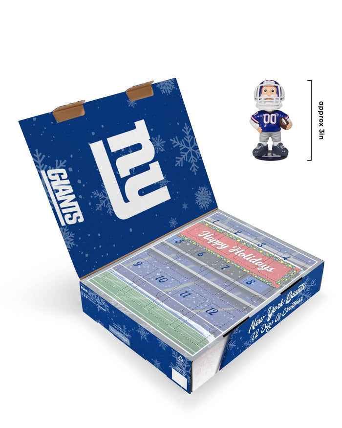 New York Giants Mascot Bobblehead Advent Calendar FOCO - FOCO.com