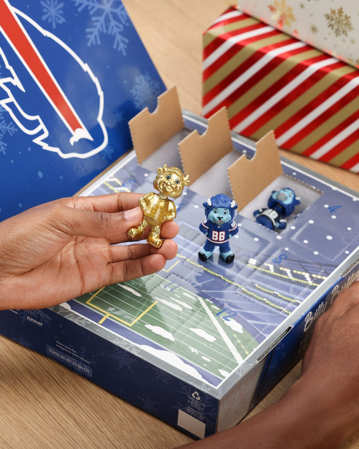 Buffalo Bills Mascot Bobblehead Advent Calendar FOCO - FOCO.com