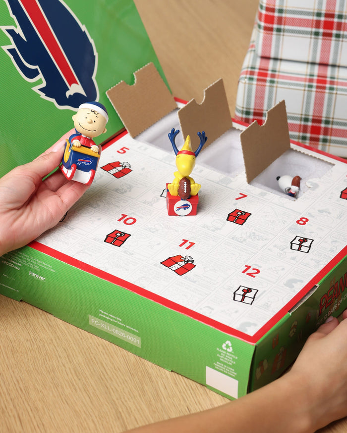 Denver Broncos Peanuts Bobblehead Advent Calendar FOCO - FOCO.com