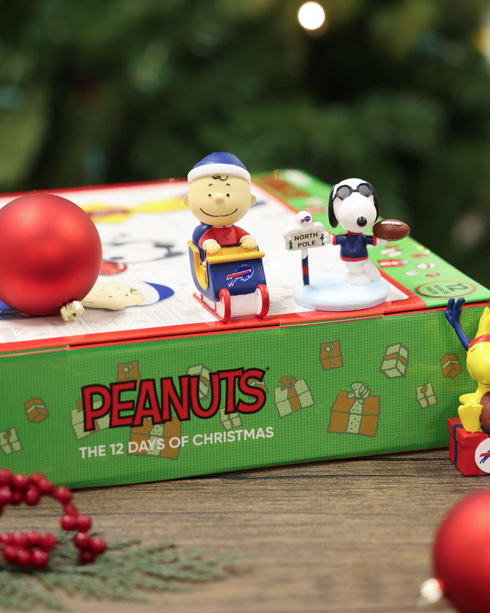 Philadelphia Eagles Peanuts Bobblehead Advent Calendar FOCO - FOCO.com