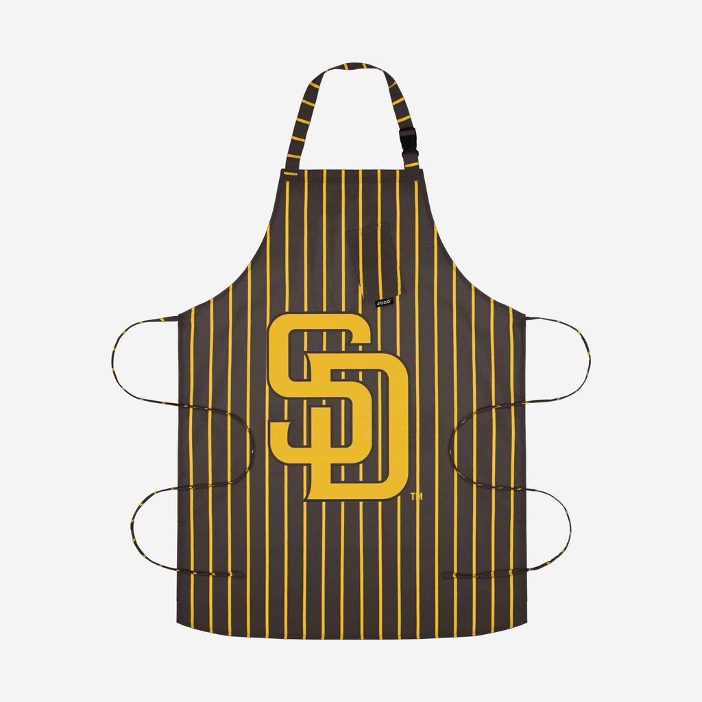 San Diego Padres Pinstripe Apron FOCO - FOCO.com