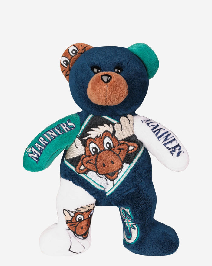 Mariner Moose Seattle Mariners 2023 MLB All-Star Game Team Beans Commemorative Mascot Embroidered Bear FOCO - FOCO.com