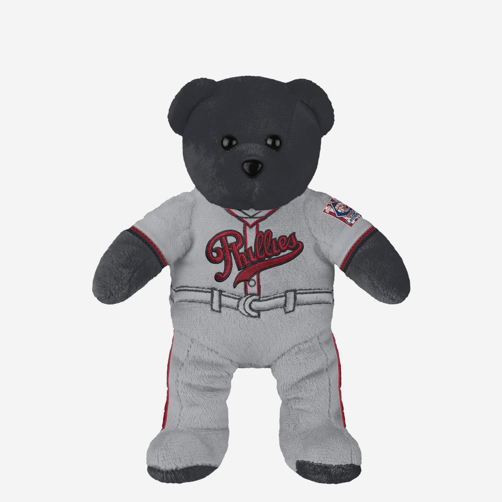 Philadelphia Phillies 2026 Dyersville Iowa Team Beans Embroidered Commemorative Bear FOCO - FOCO.com