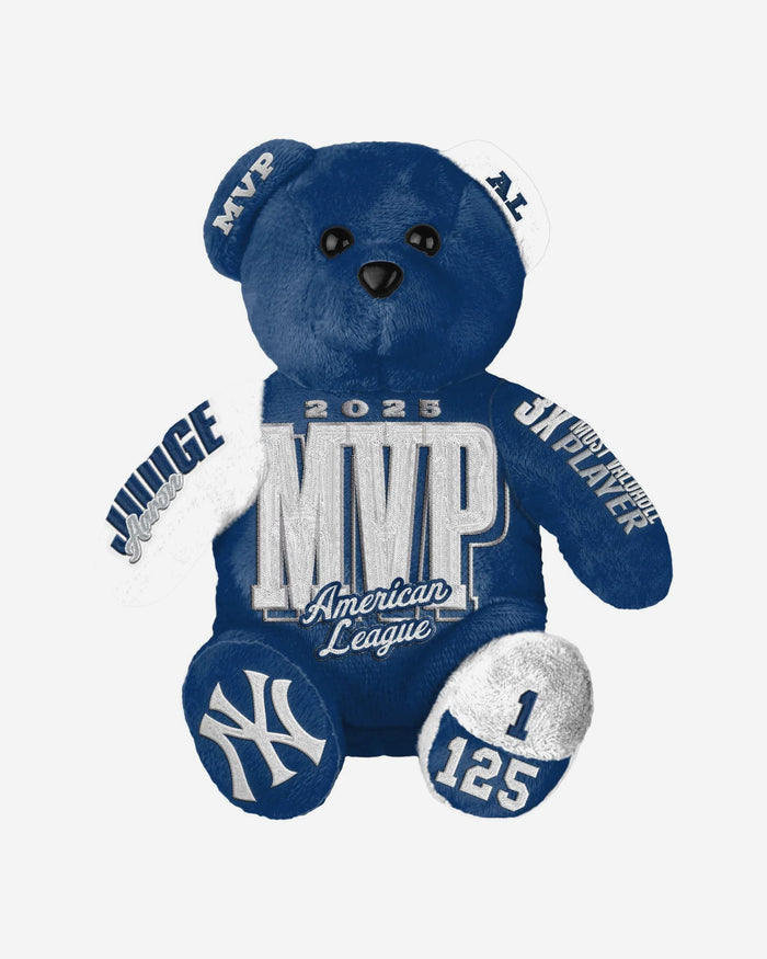 Aaron Judge New York Yankees 2025 AL MVP Team Beans Embroidered Player Bear FOCO - FOCO.com