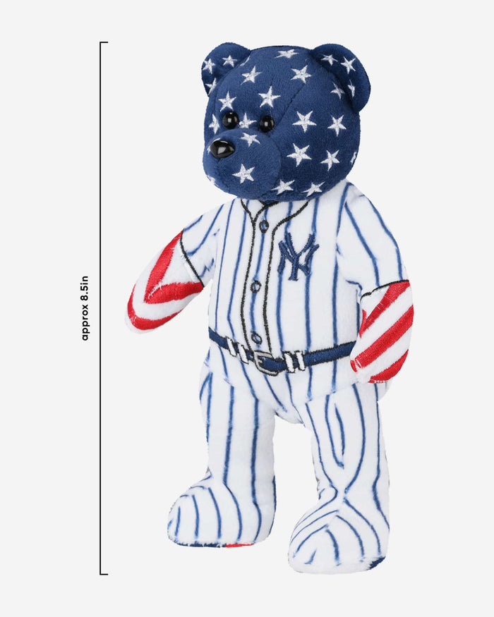 Aaron Judge New York Yankees Independence Day Team Beans Embroidered Player Bear FOCO - FOCO.com