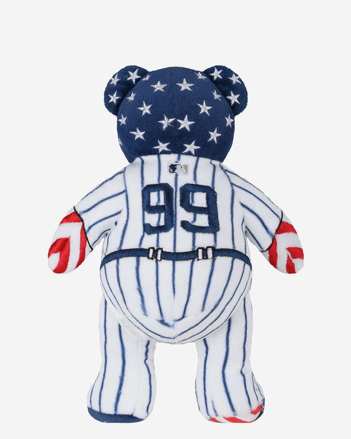 Aaron Judge New York Yankees Independence Day Team Beans Embroidered Player Bear FOCO - FOCO.com