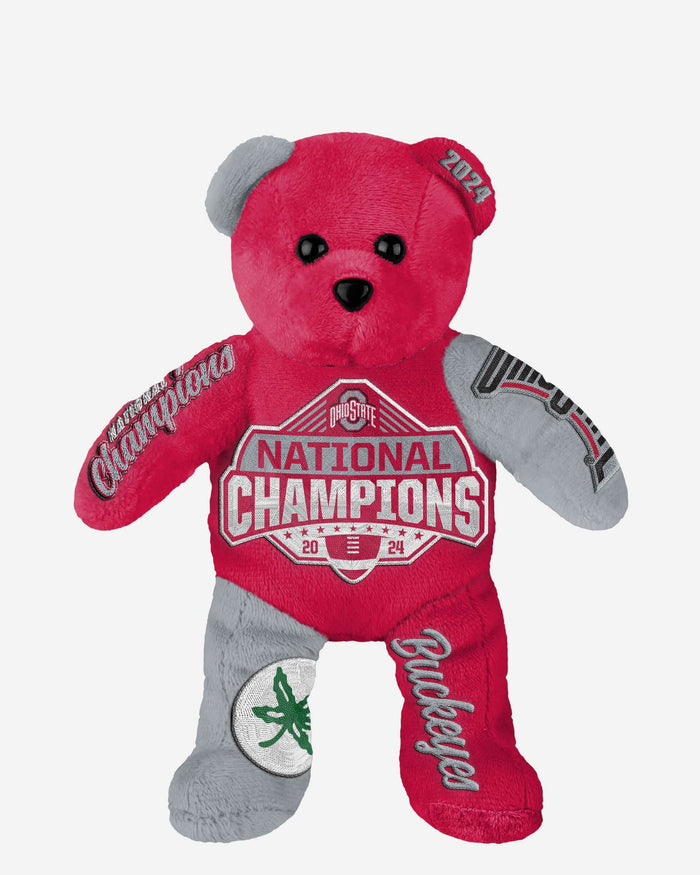 2024 Football National Champions Team Beans Embroidered Bear FOCO