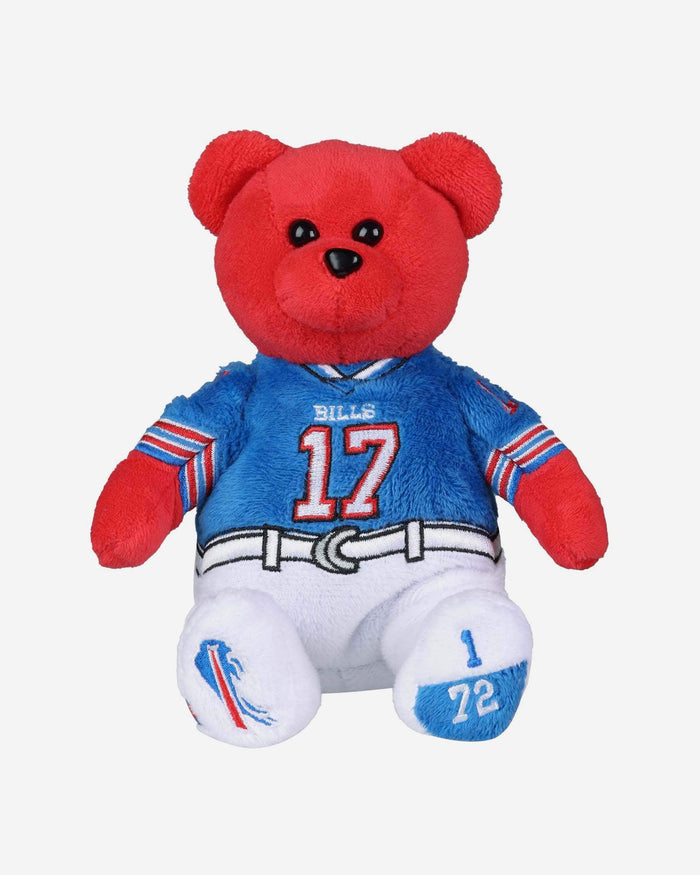Josh Allen Buffalo Bills Team Beans Embroidered Player Bear FOCO - FOCO.com