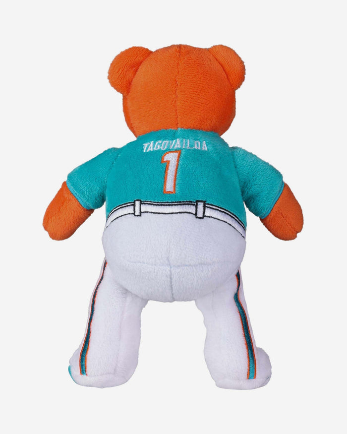Tua Tagovailoa Miami Dolphins Team Beans Embroidered Player Bear FOCO - FOCO.com