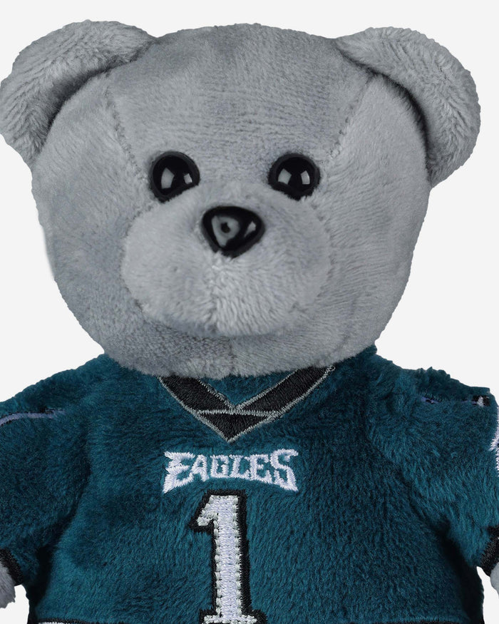 Jalen Hurts Philadelphia Eagles Team Beans Embroidered Player Bear FOCO - FOCO.com