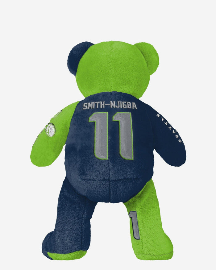 Jaxon Smith-Njigba Seattle Seahawks Super Bowl LX Champions Team Beans Embroidered Player Bear FOCO - FOCO.com