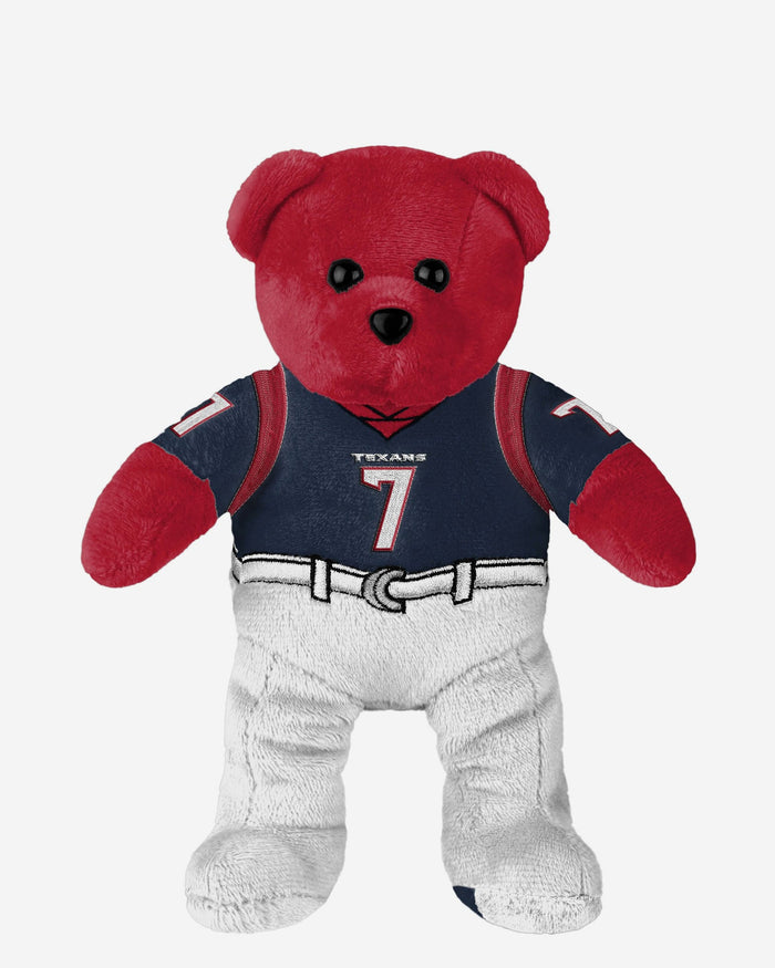 CJ Stroud Houston Texans Team Beans Embroidered Player Bear FOCO - FOCO.com