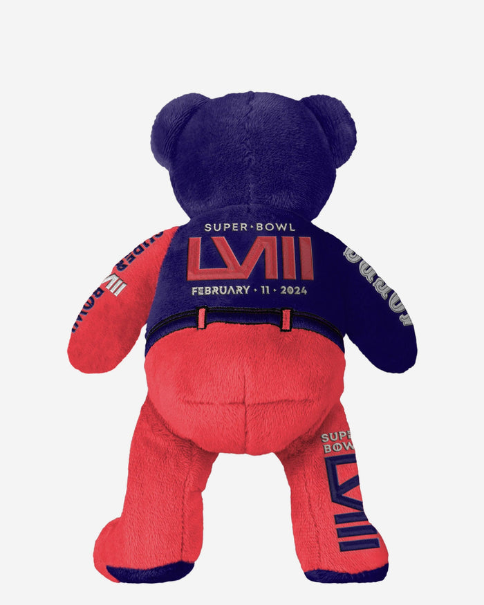 San Francisco 49ers NFC Super Bowl LVIII Bound Team Beans Commemorative Embroidered Bear FOCO - FOCO.com