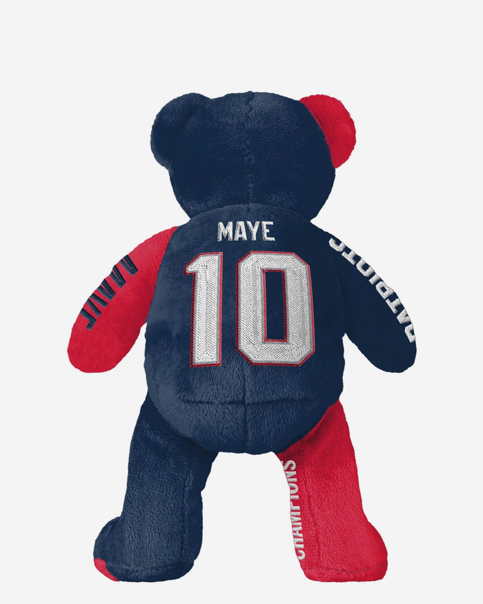 Drake Maye New England Patriots AFC Champions Super Bowl LX Bound Team Beans Embroidered Player Bear FOCO - FOCO.com