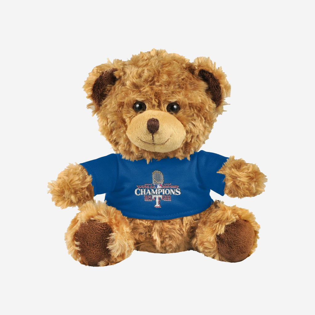 Texas Rangers 2023 World Series Champions Seated Shirt Bear FOCO - FOCO.com