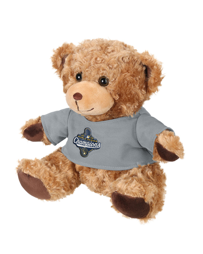Milwaukee Brewers 2026 World Series Champions Seated Shirt Bear FOCO - FOCO.com