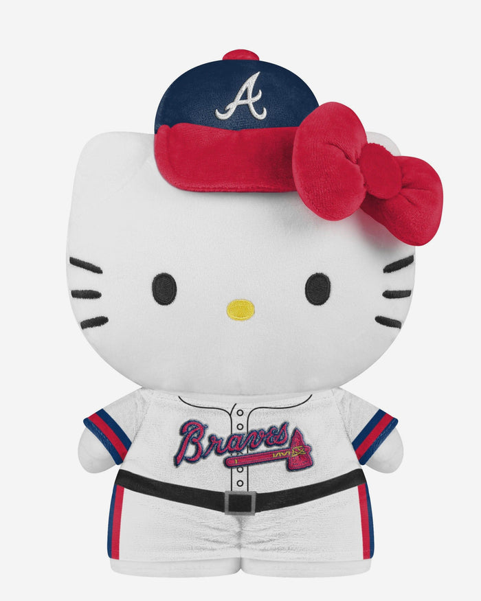 Atlanta Braves Team Color Bow Hello Kitty® Jersey Plush FOCO - FOCO.com