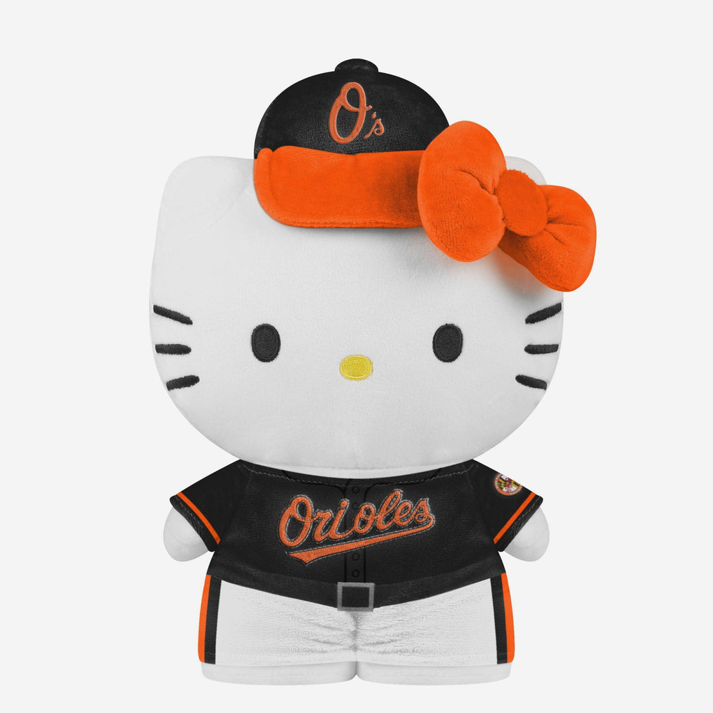 Baltimore Orioles Team Color Bow Hello Kitty® Jersey Plush FOCO - FOCO.com