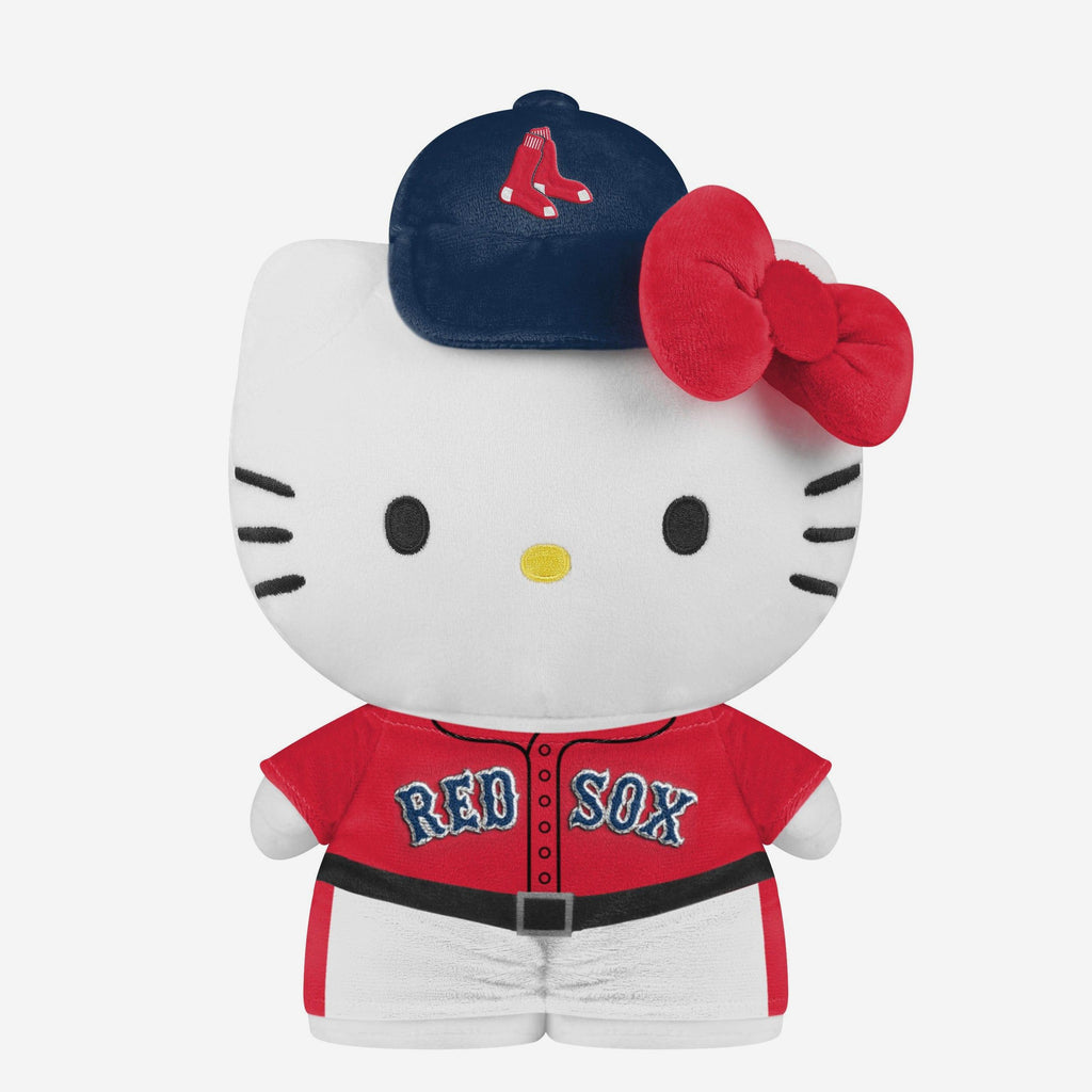 Boston Red Sox Team Color Bow Hello Kitty® Jersey Plush FOCO - FOCO.com