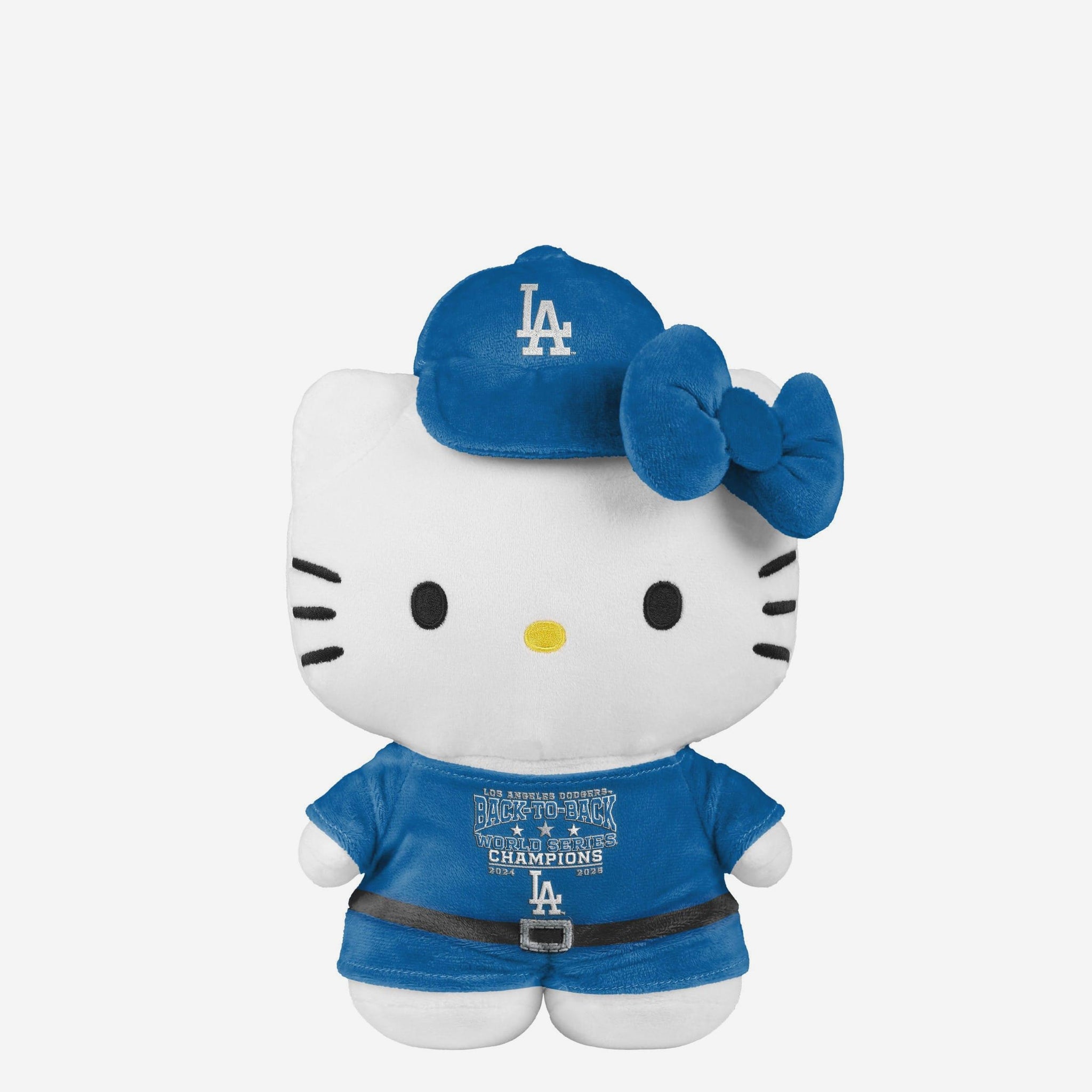 Hello Kitty ロサンゼルス・ドジャース ぬいぐるみ Los Angeles Dodgers 2025 Back To Back World Series Champions Team