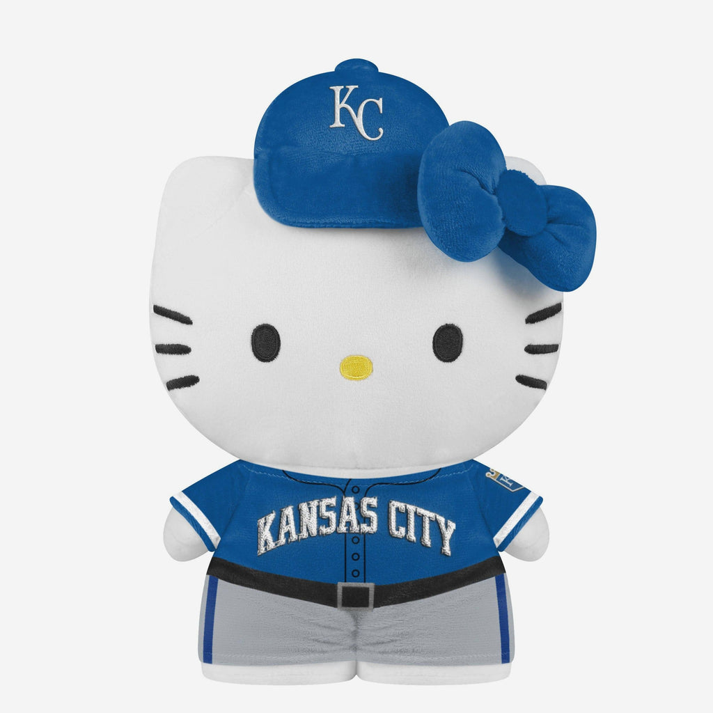 Kansas City Royals Team Color Bow Hello Kitty® Jersey Plush FOCO - FOCO.com