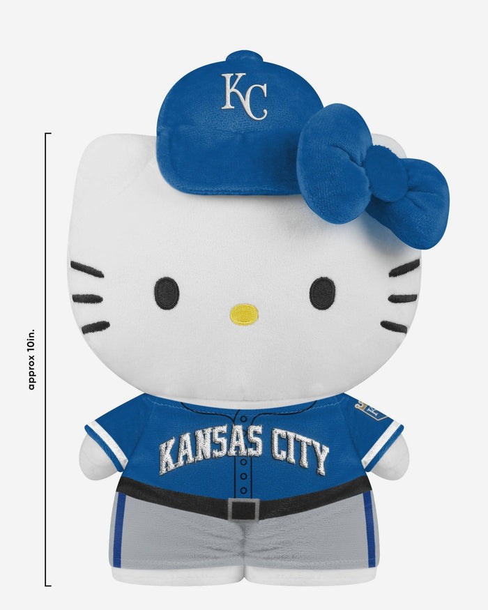 Kansas City Royals Team Color Bow Hello Kitty® Jersey Plush FOCO - FOCO.com