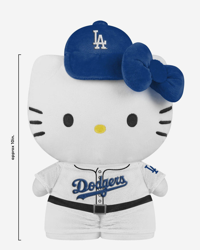 Los Angeles Dodgers Team Color Bow Hello Kitty® Jersey Plush FOCO - FOCO.com